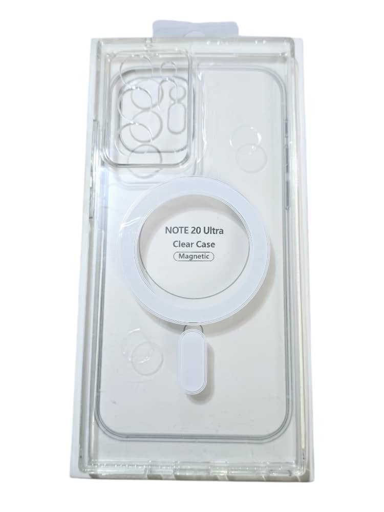 غلاف شفاف سامونج نوت 20 الترا يدعم الشحن اللاسلكي