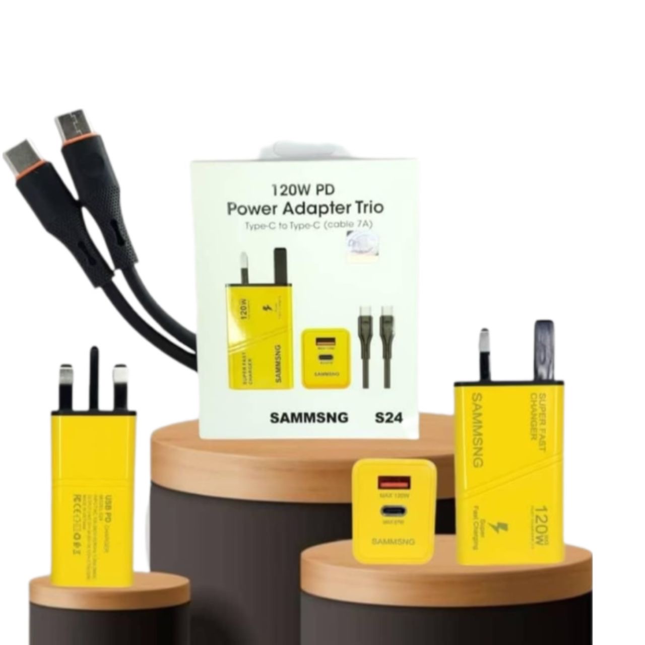 شاحن S24 بقوة ١٢٠ وات