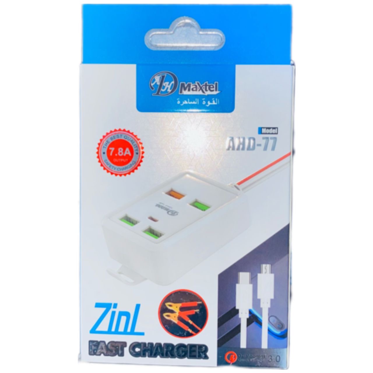 اشتراك شحن من بطارية AHD-77 7.8 أمبير